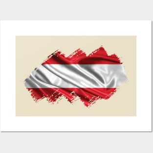 Flag of Austria Posters and Art